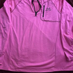 Realtree Pink Long Sleeve Pullover